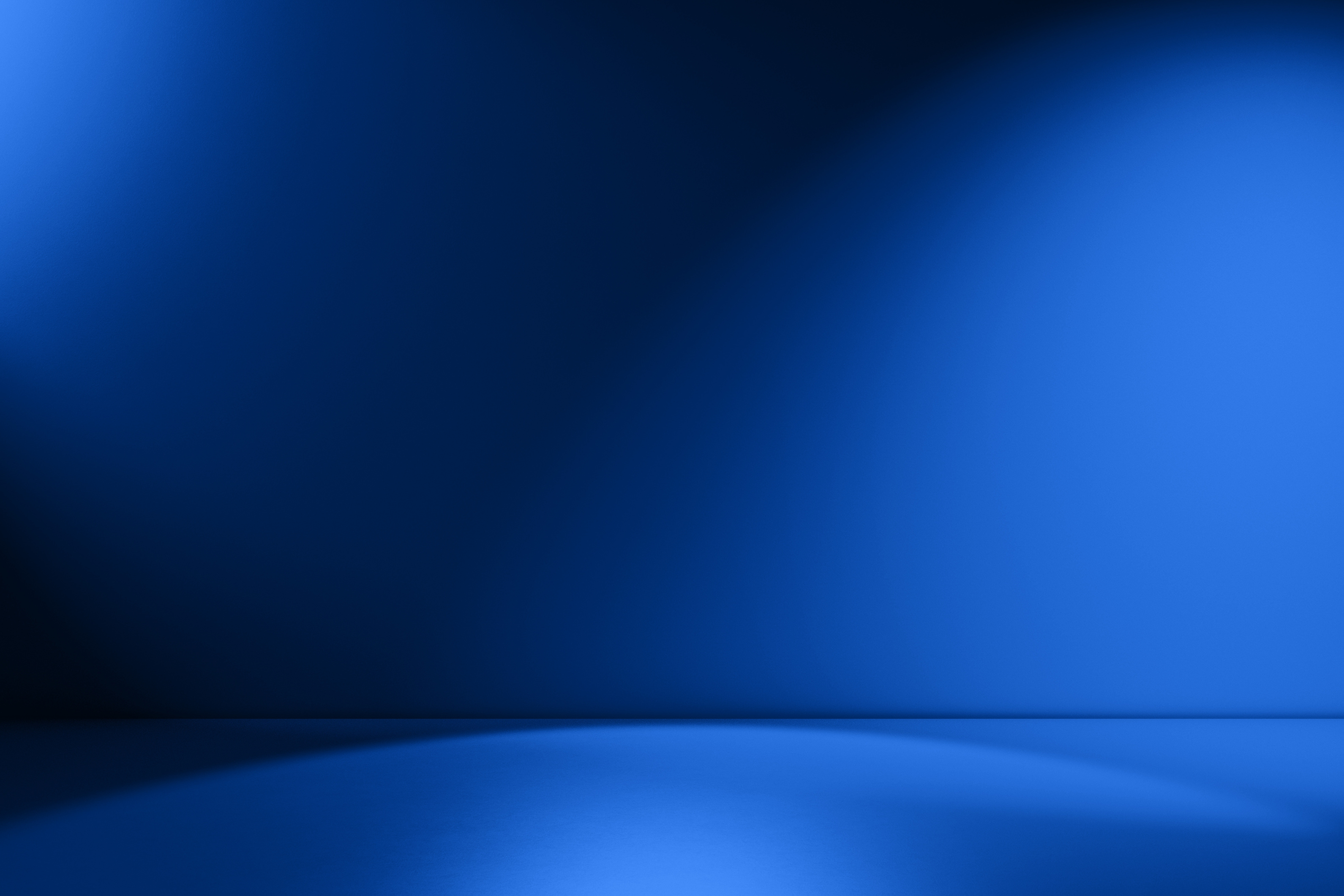 Beams of spotlight on a royal blue background